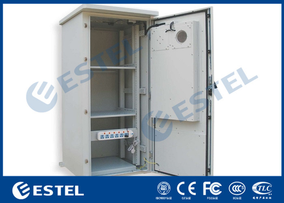 China 19&quot; do sistema de refrigeração alto do condicionador de ar da integração da cremalheira armário exterior das telecomunicações fornecedor
